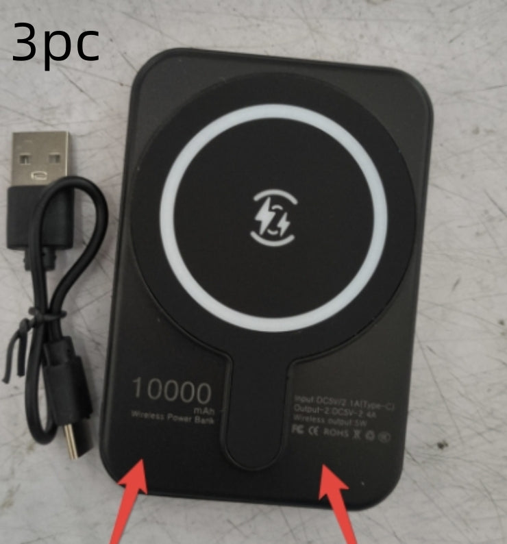 Mini Power Bank Magnetic Wireless 5000 MAh