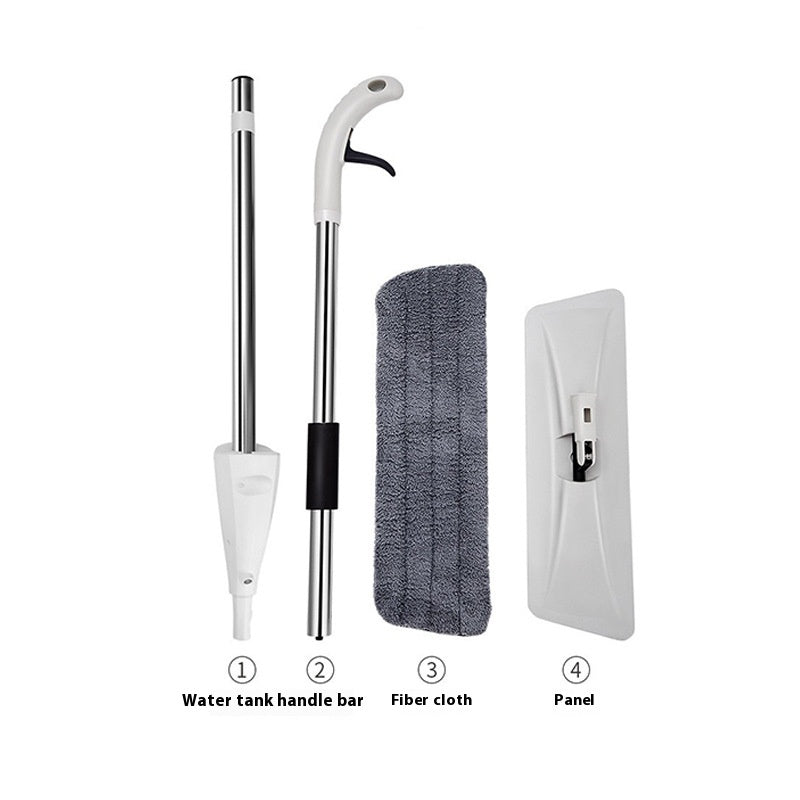 Spray Mop Wet And Dry Flat Mop Household Hand Wash-free