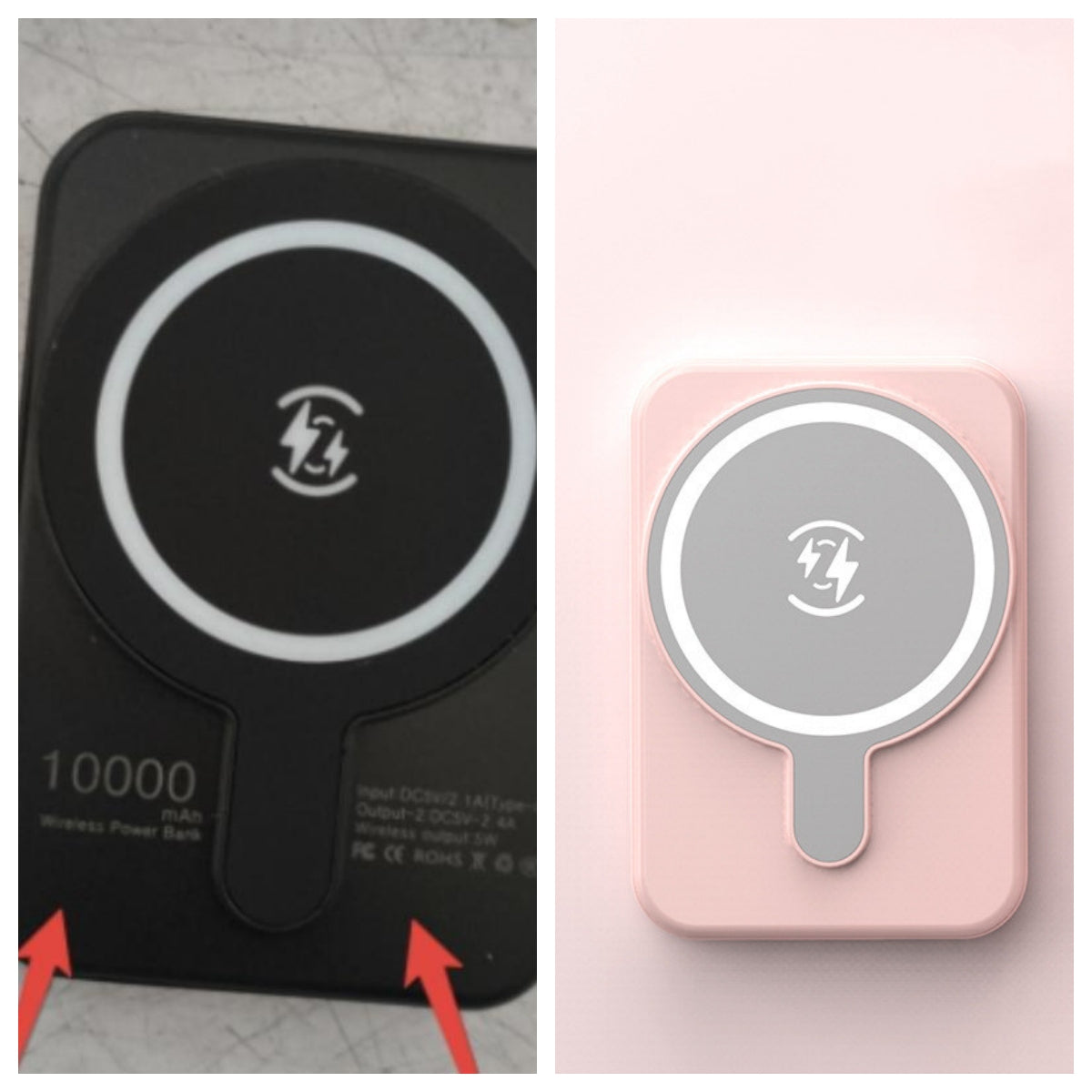 Mini Power Bank Magnetic Wireless 5000 MAh