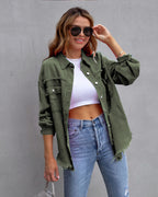 Casual Shirt Jacket Autumn & Spring