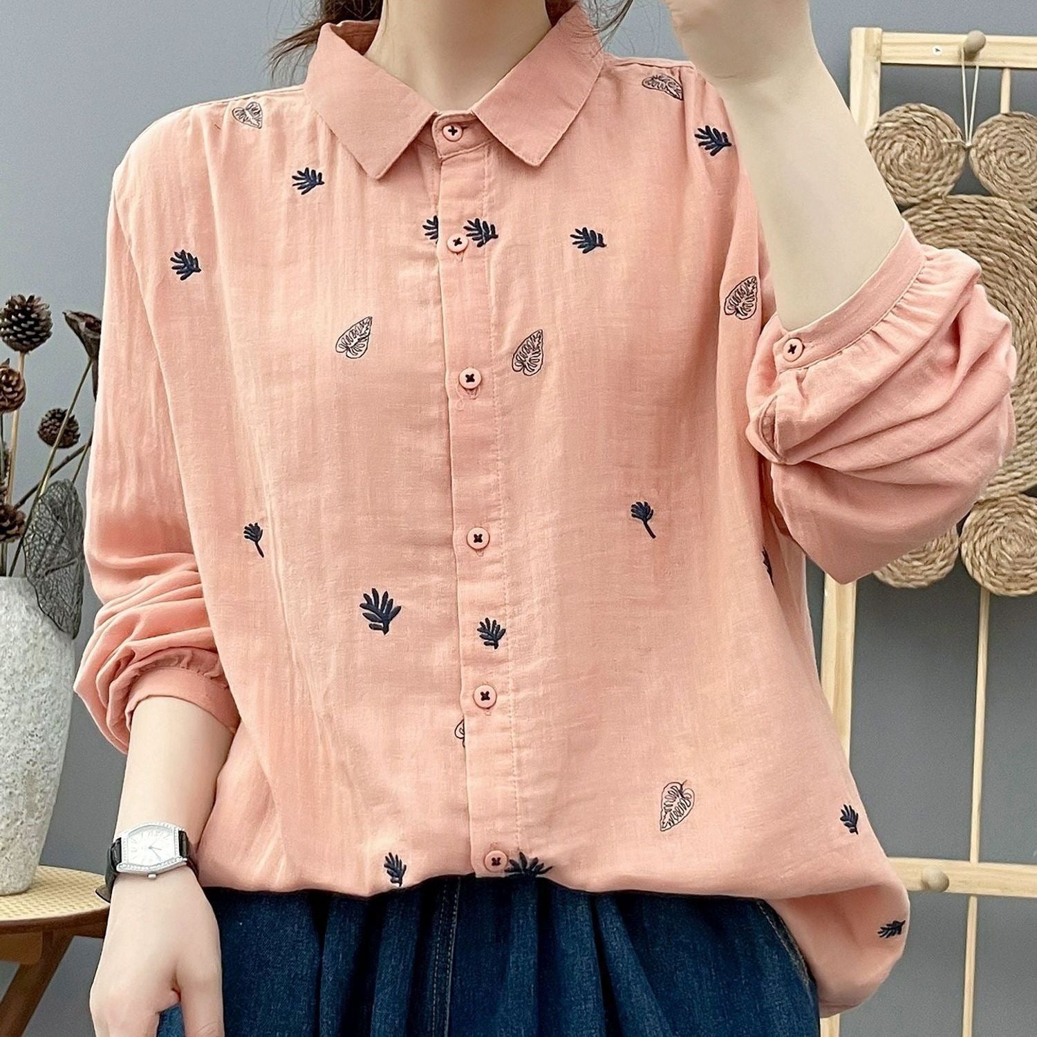 Cotton Skin-Friendly And Breathable Long-Sleeve