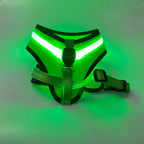 LED Dog Harness Led USB Charging