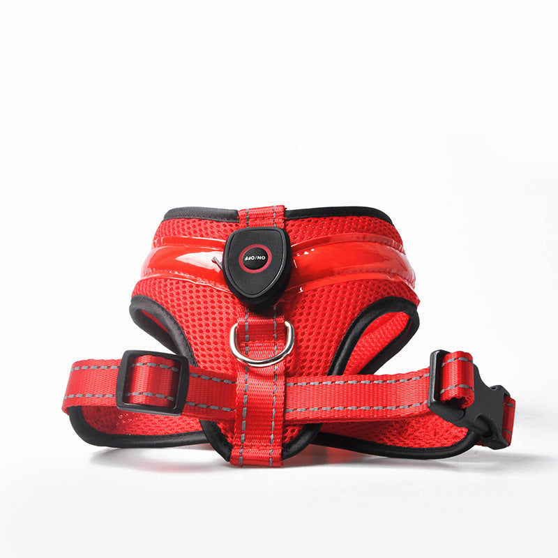 LED Dog Harness Led USB Charging