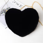 Love Bags Plush Chain Shoulder