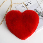 Love Bags Plush Chain Shoulder