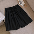 Cotton And Linen Loose Shorts