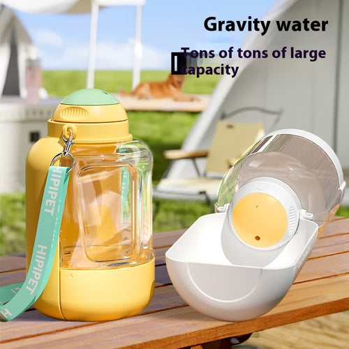 2 In 1 Dog Large Drinking Pot