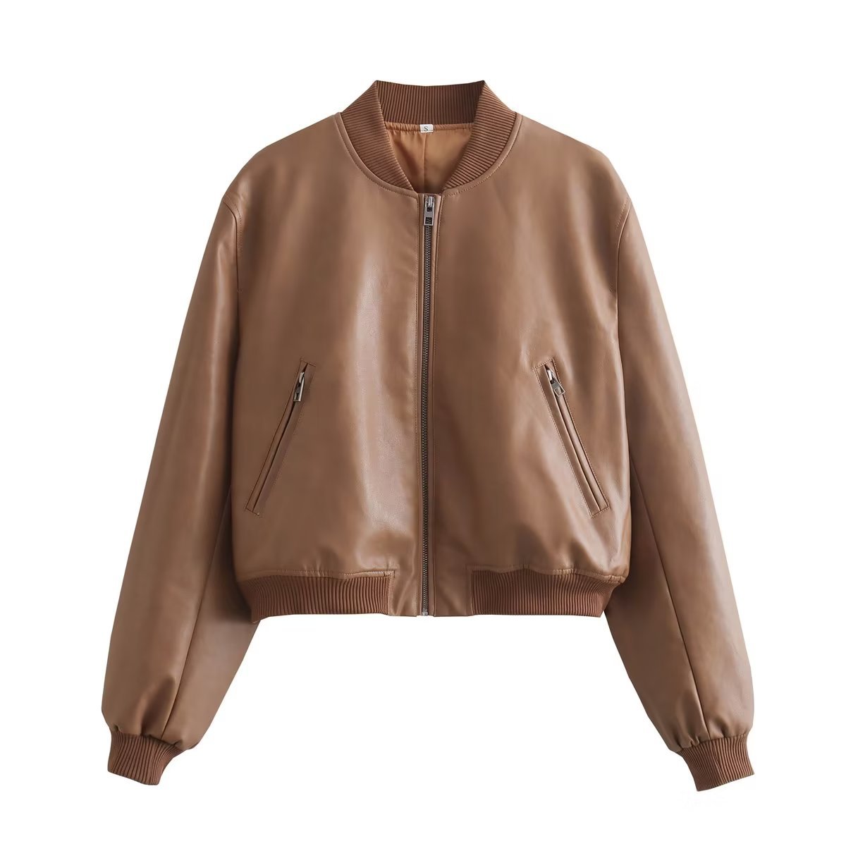 Stand Collar Motorcycle Pilot Jacket