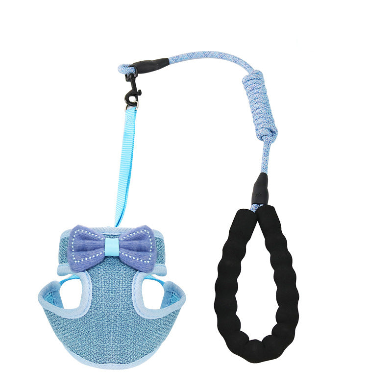 Cat chest  leash