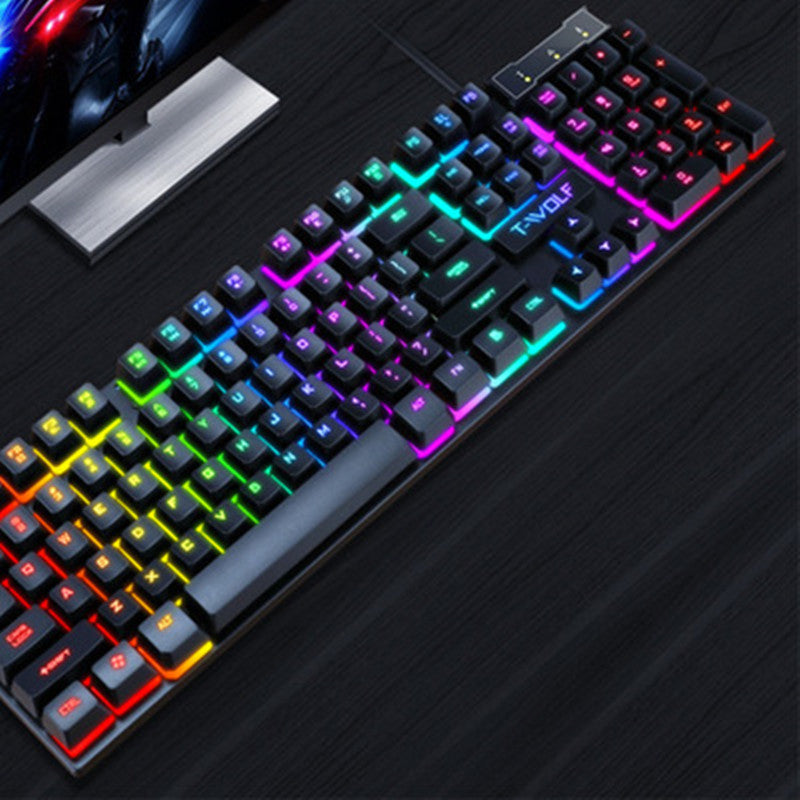 Usb Luminous Wired Keyboard