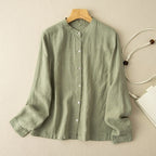 Retro Loose Cotton-linen Shirt