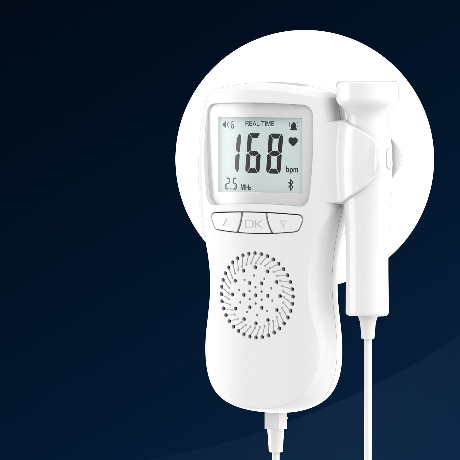 Pregnant Women's Home Doppler Fetal Heart Monitor
