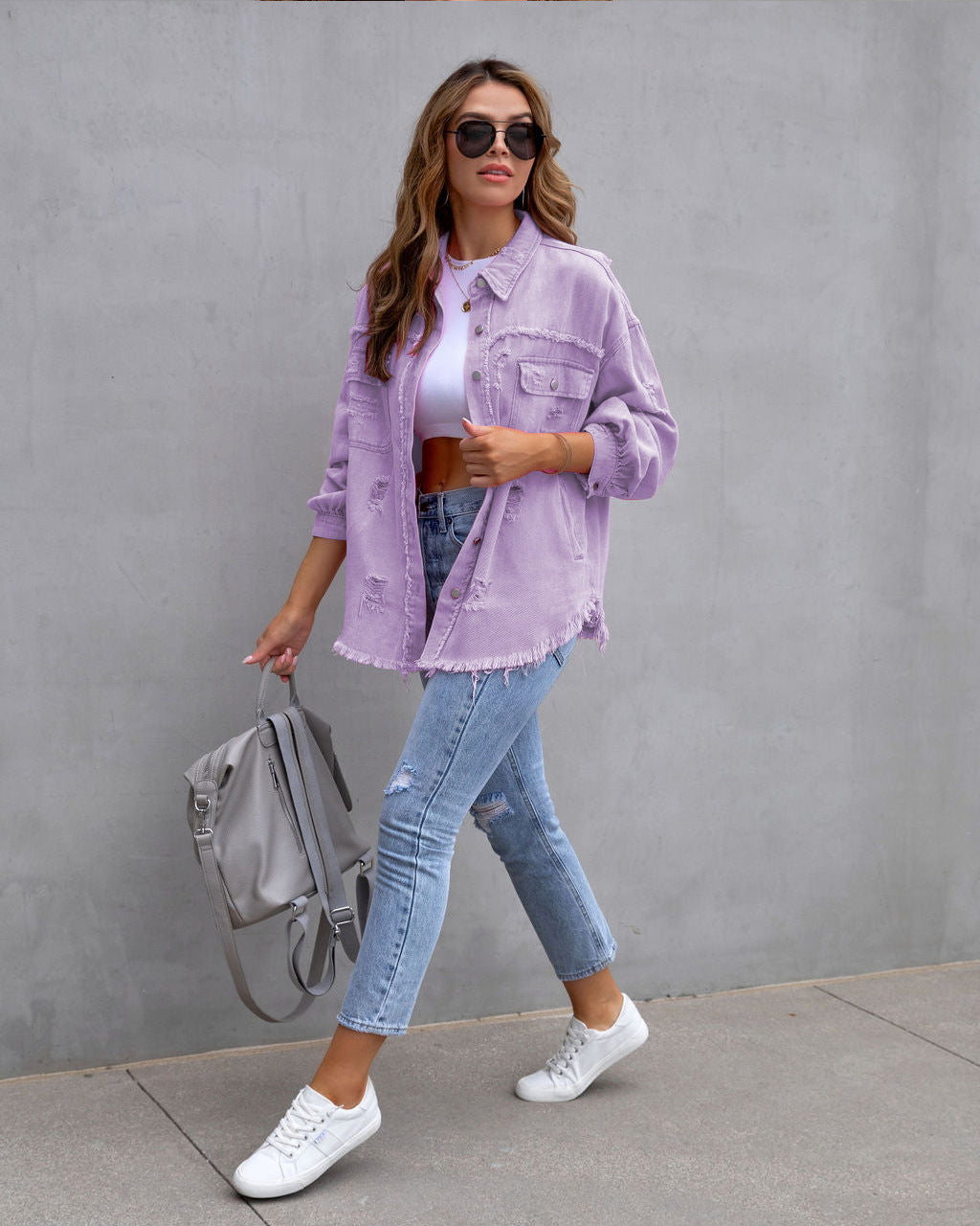 Casual Shirt Jacket Autumn & Spring
