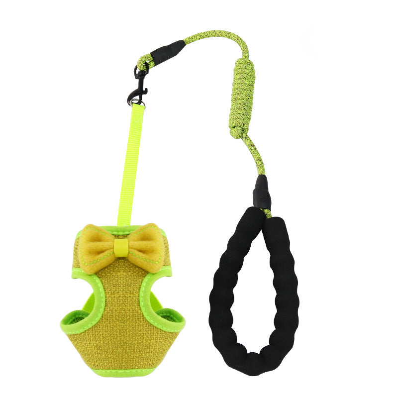 Cat chest  leash