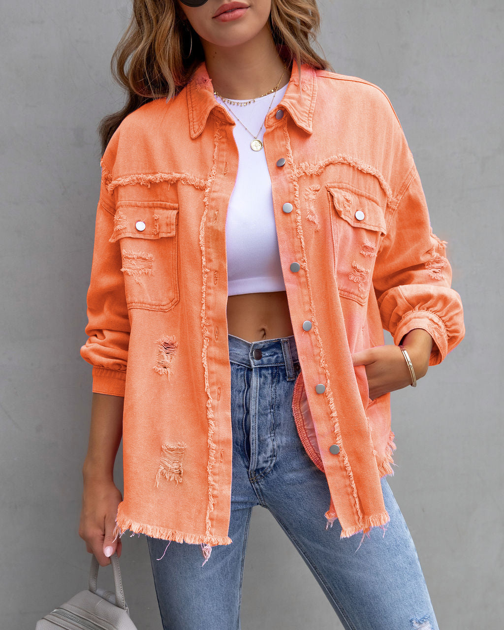 Casual Shirt Jacket Autumn & Spring