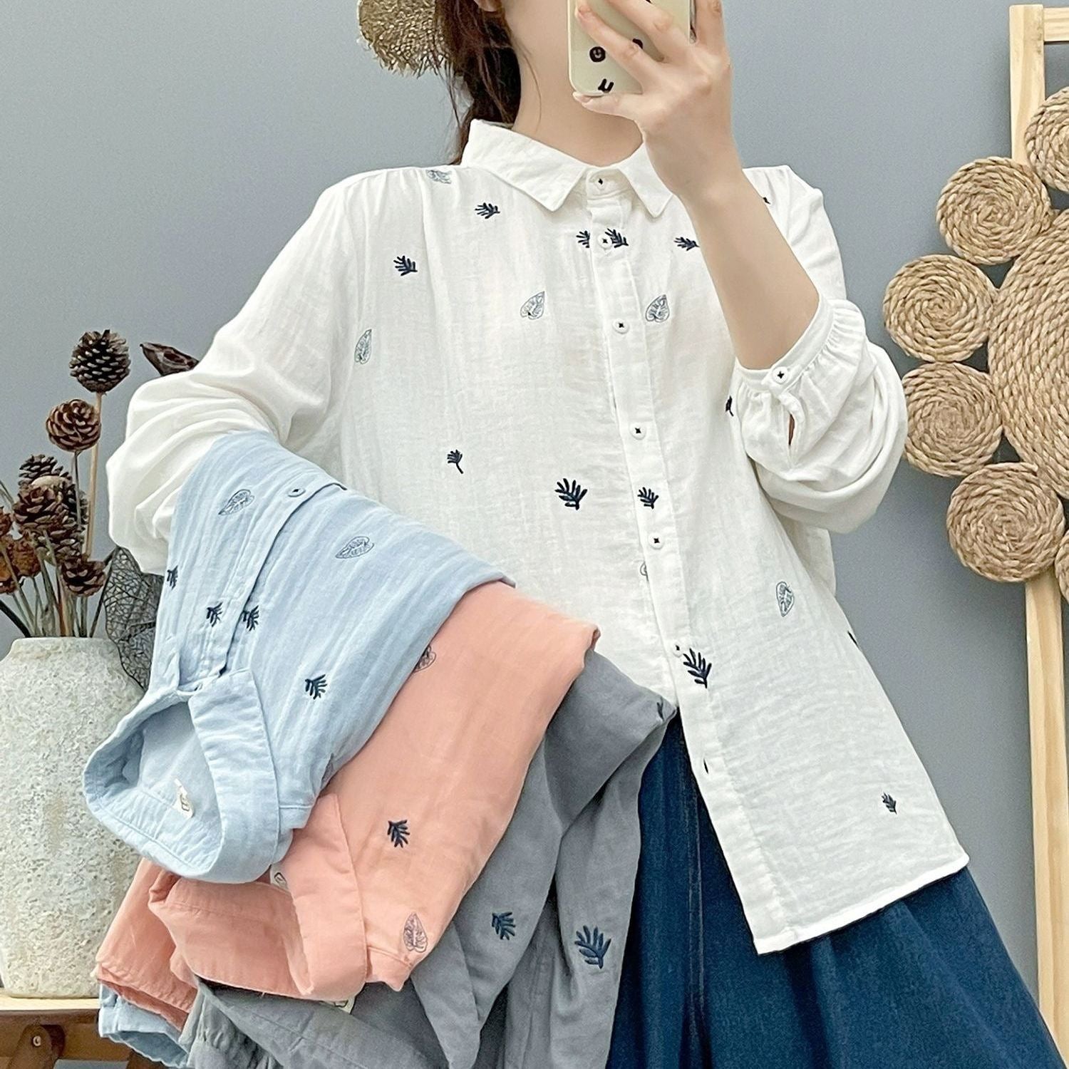 Cotton Skin-Friendly And Breathable Long-Sleeve