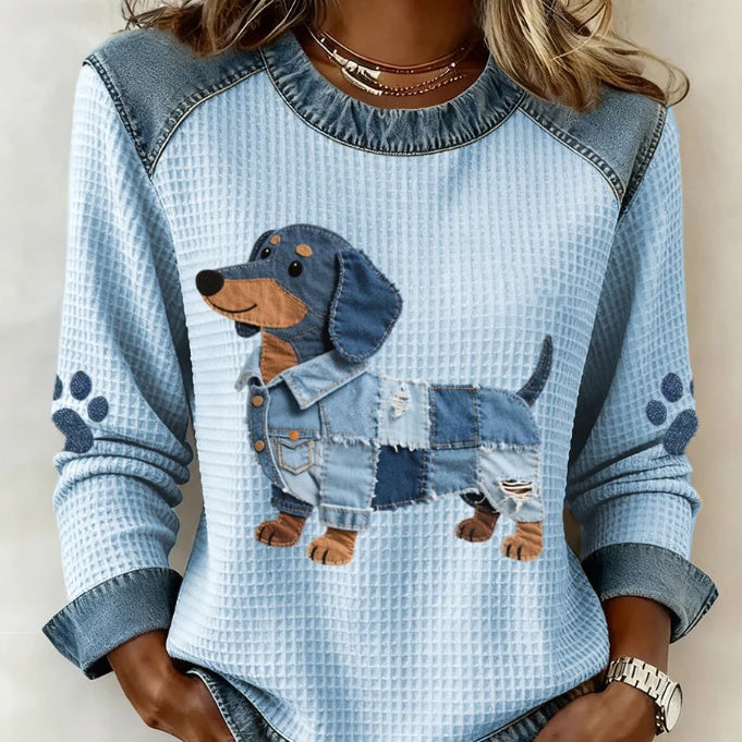 Denim T-Shirt 3D Digital Print