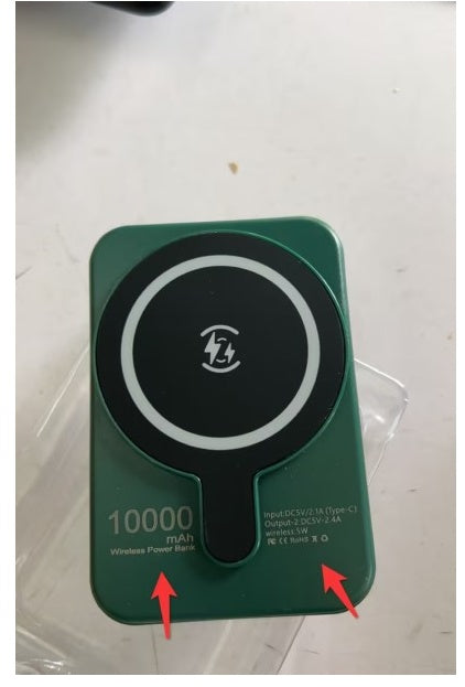 Mini Power Bank Magnetic Wireless 5000 MAh
