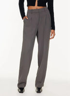High Waist Straight Pants Trousers with pockets