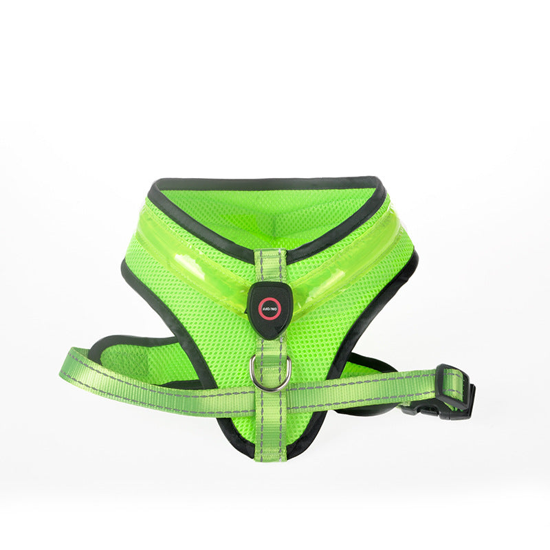 LED Dog Harness Led USB Charging