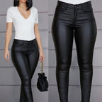Pure Color Casual Sexy Feet Pants