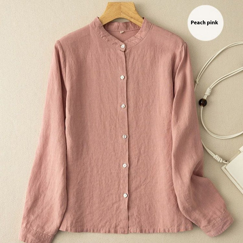 Retro Loose Cotton-linen Shirt