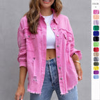 Casual Shirt Jacket Autumn & Spring
