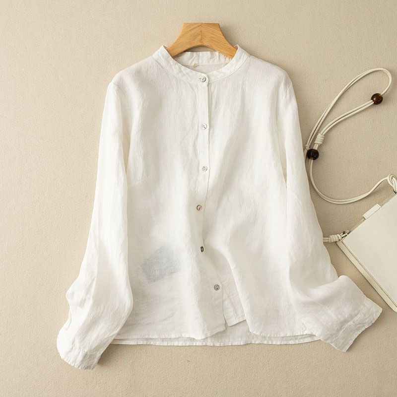 Retro Loose Cotton-linen Shirt