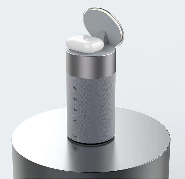 Phone And AirPods Wireless Charger  Bluetooth Speaker