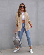 Casual Shirt Jacket Autumn & Spring
