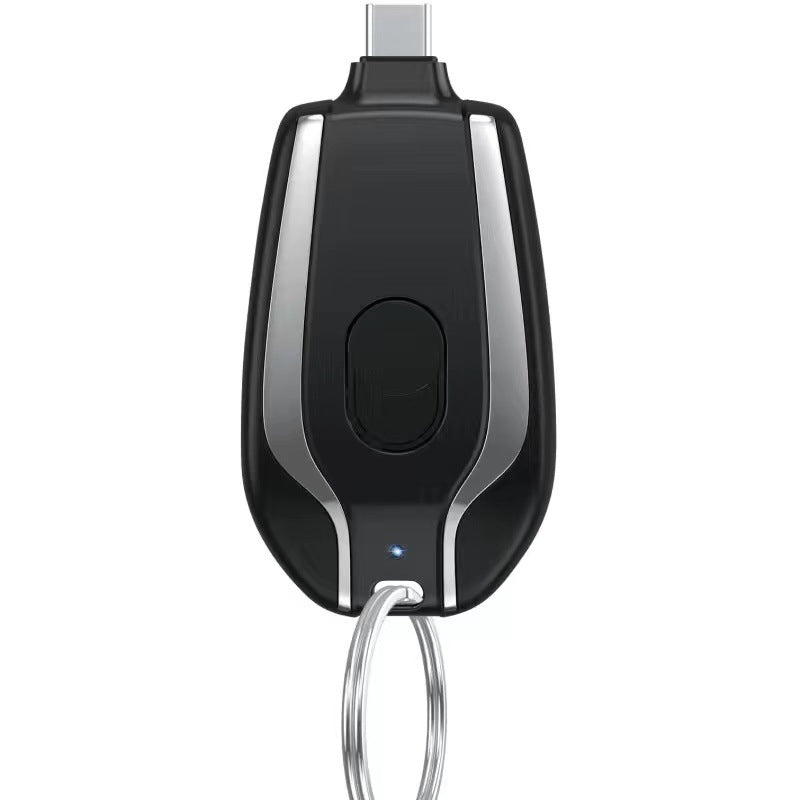 Keyring Charging Bank Wireless Portable 1500 Mah