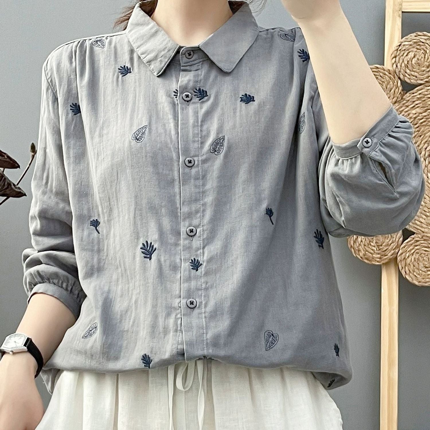 Cotton Skin-Friendly And Breathable Long-Sleeve