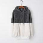 Casual Women Hooded Sweater Jacket