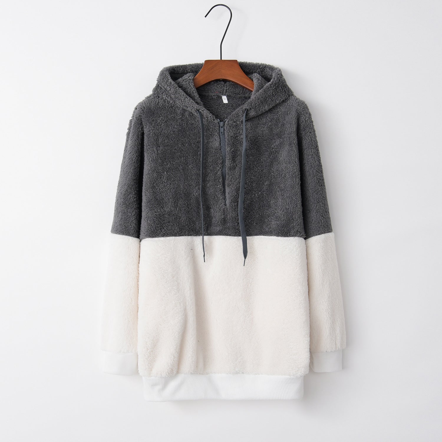 Casual Women Hooded Sweater Jacket