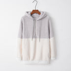 Casual Women Hooded Sweater Jacket