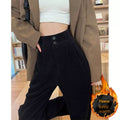 Chenille Fleece Wide-leg Pants