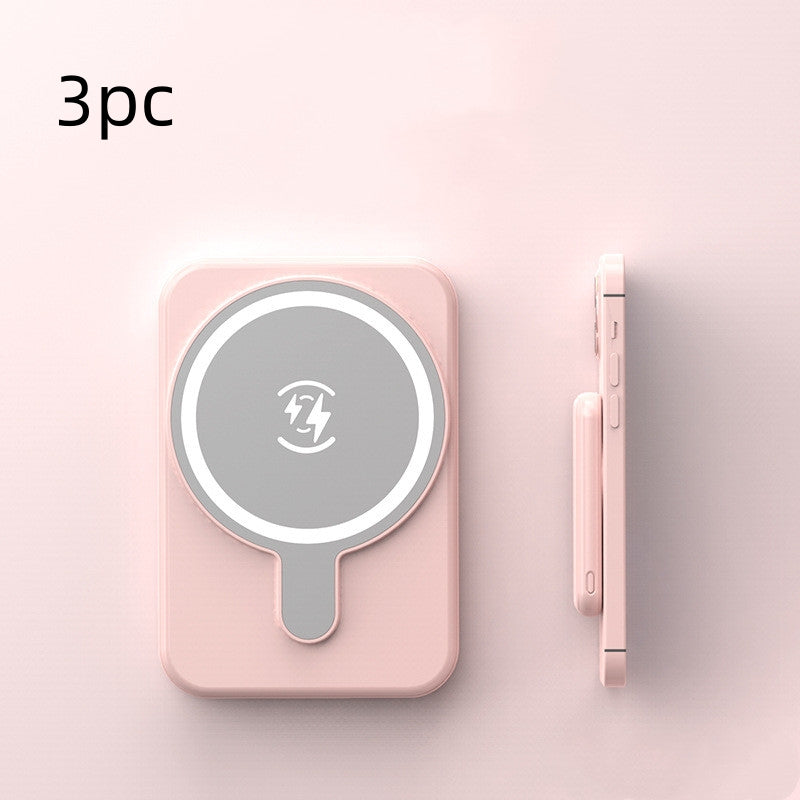 Mini Power Bank Magnetic Wireless 5000 MAh