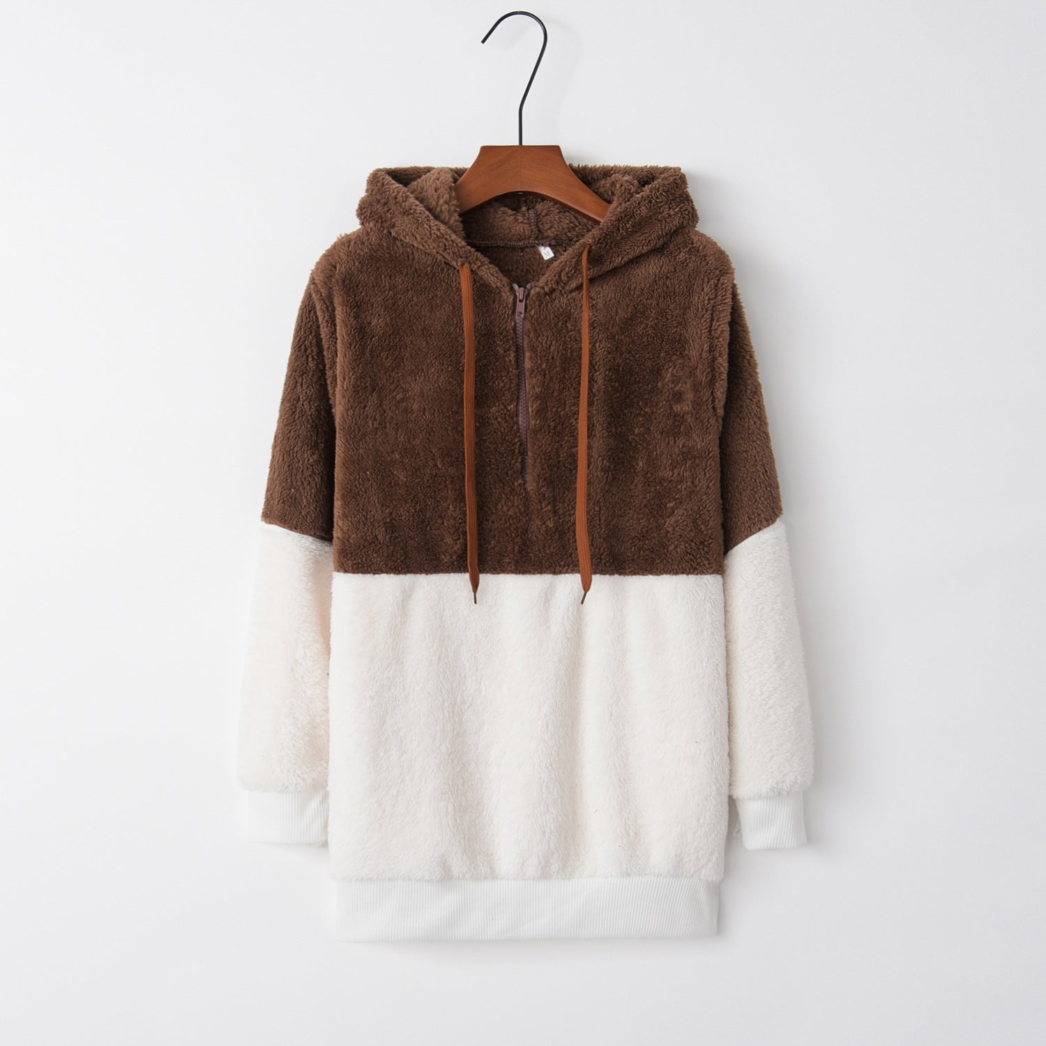 Casual Women Hooded Sweater Jacket