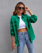 Casual Shirt Jacket Autumn & Spring