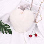 Love Bags Plush Chain Shoulder