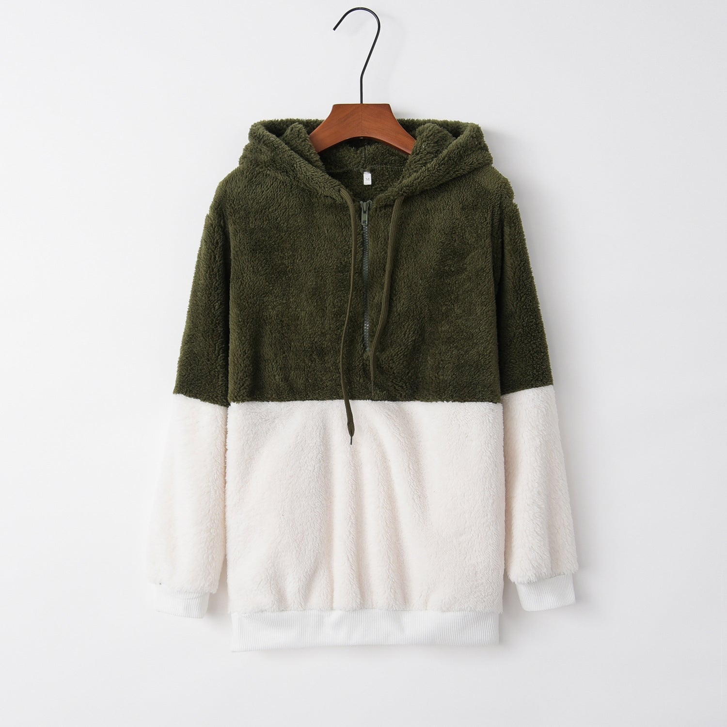 Casual Women Hooded Sweater Jacket