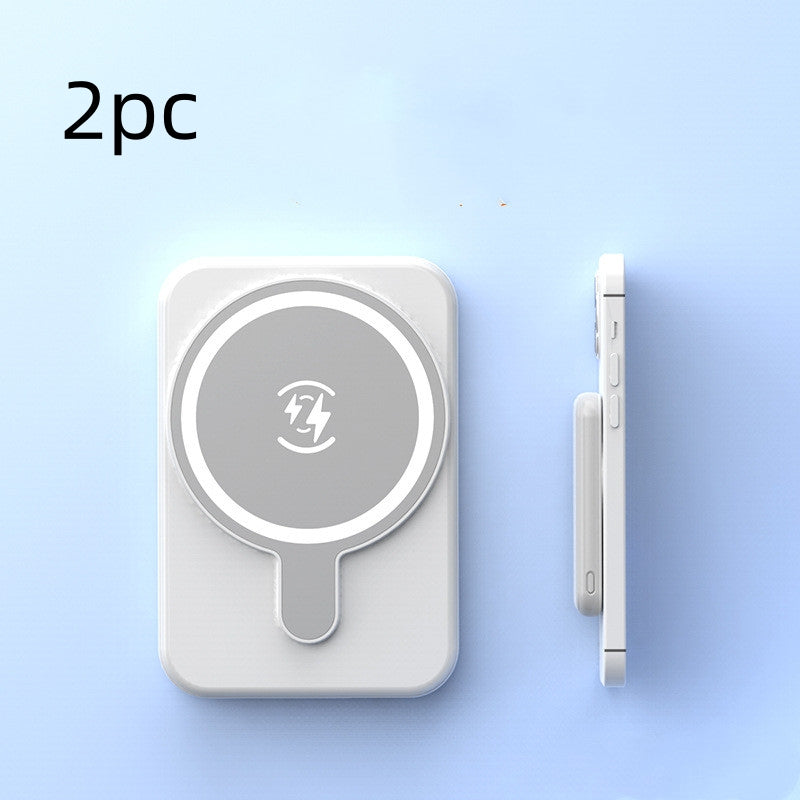 Mini Power Bank Magnetic Wireless 5000 MAh