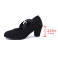 Arrival French-style Elegant Chunky-heel Large-size Pumps
