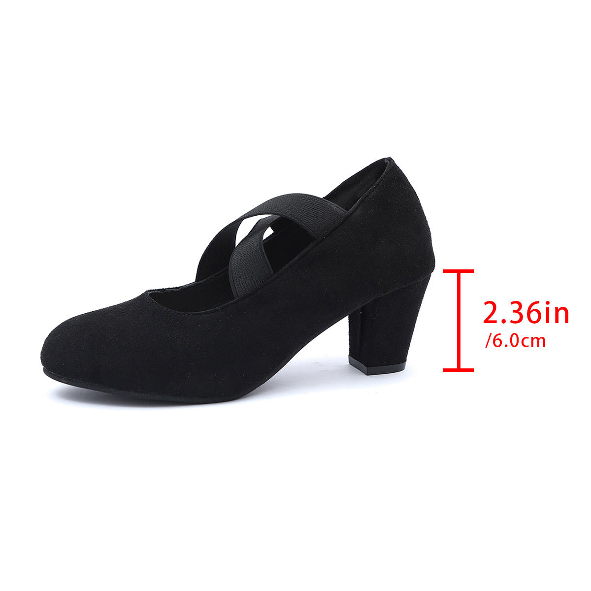 Arrival French-style Elegant Chunky-heel Large-size Pumps