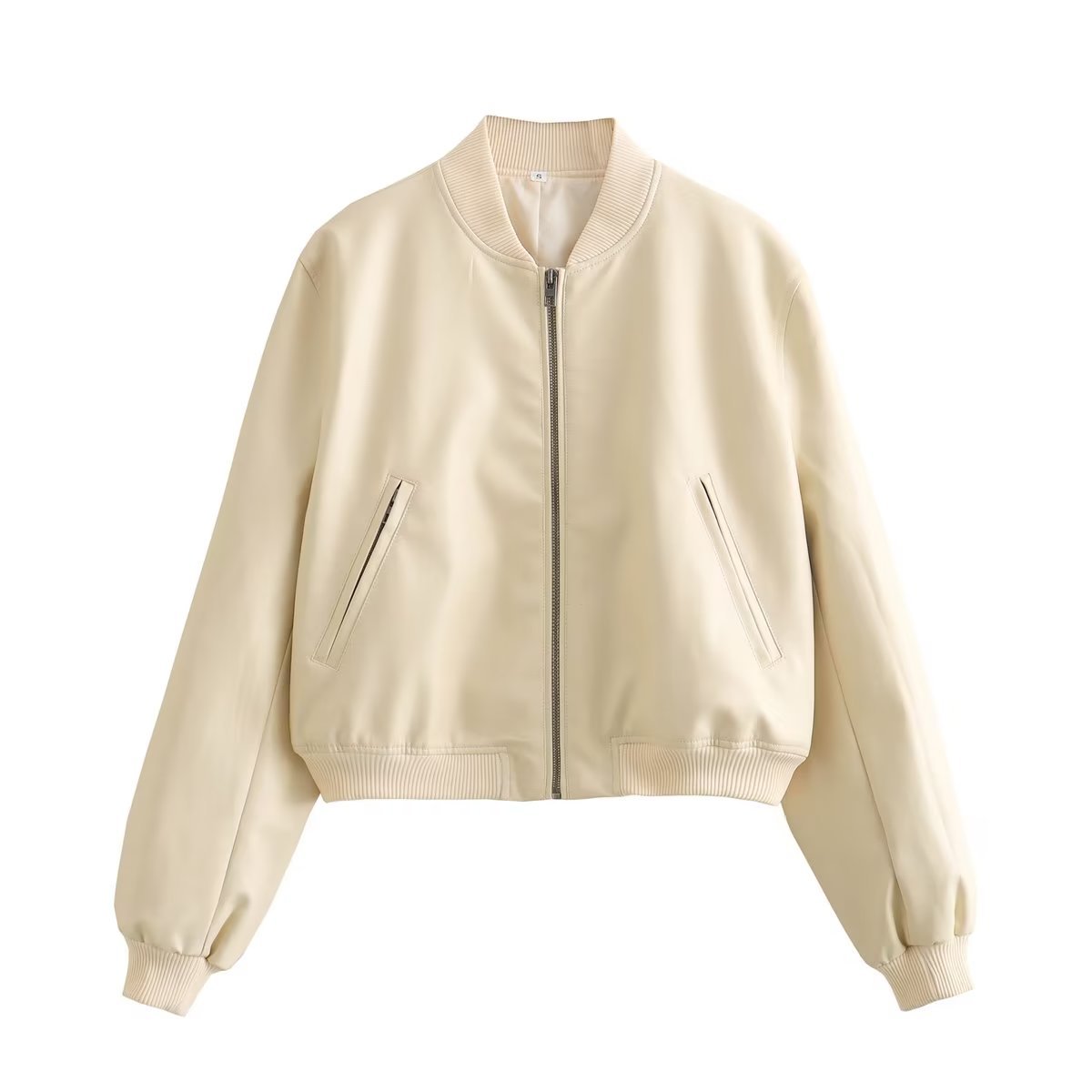 Stand Collar Motorcycle Pilot Jacket